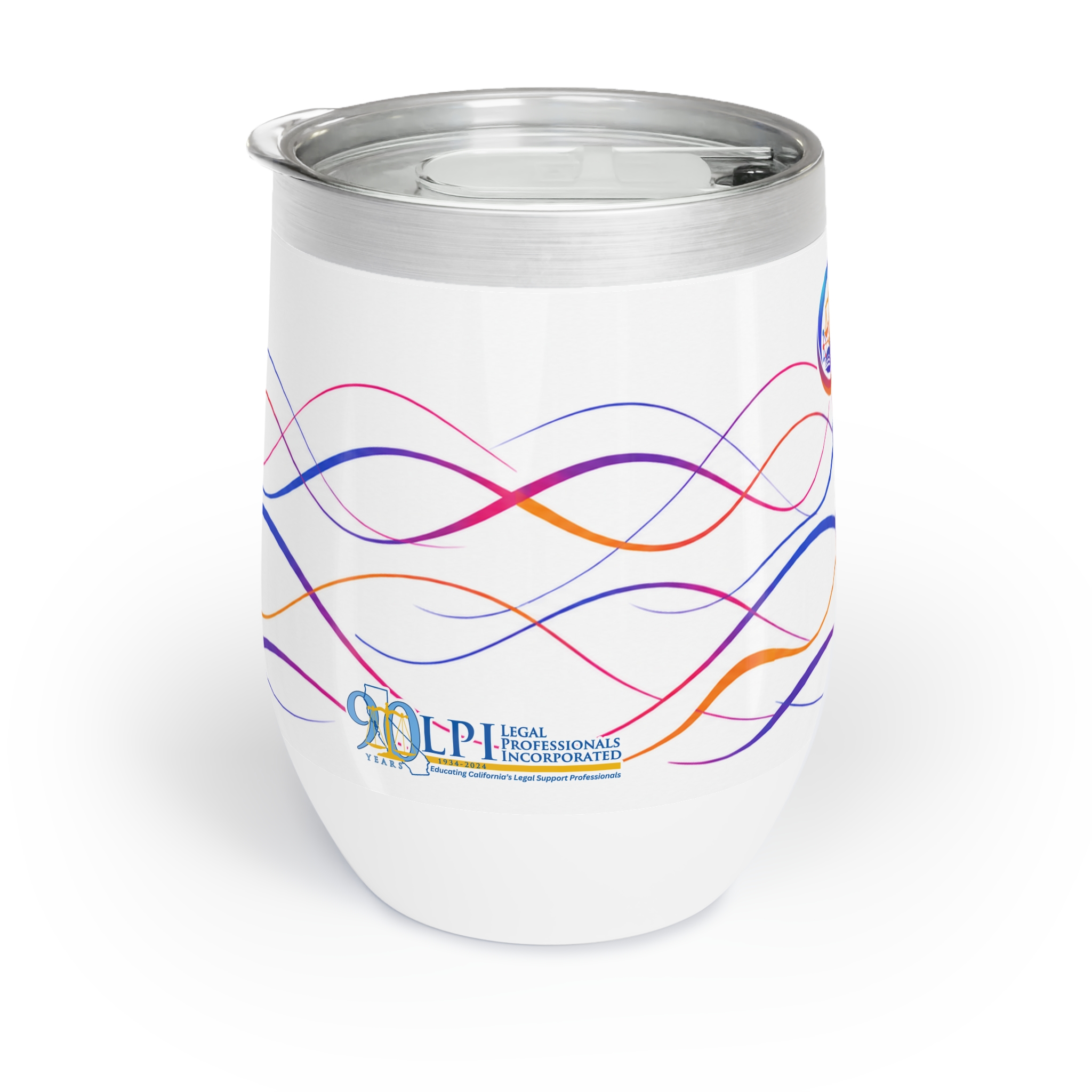 “Empowering Legal Professionals” Chill Wine Tumbler - Image 3