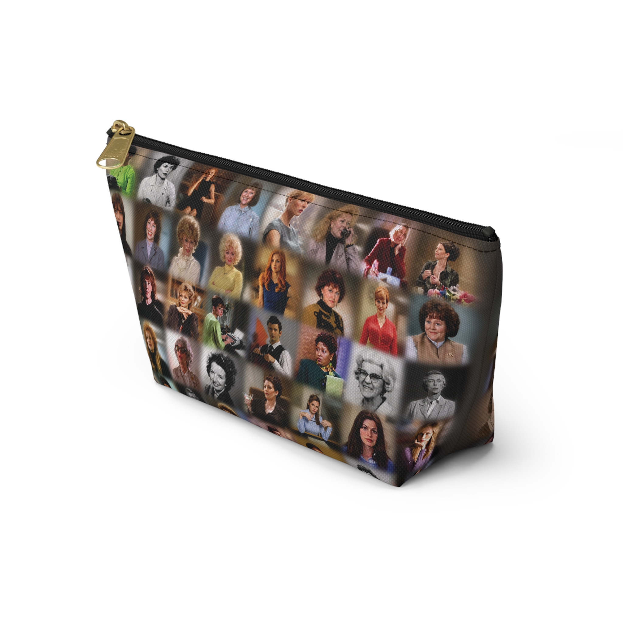 Retro Secretary Collage Accessory Pouch - Image 3