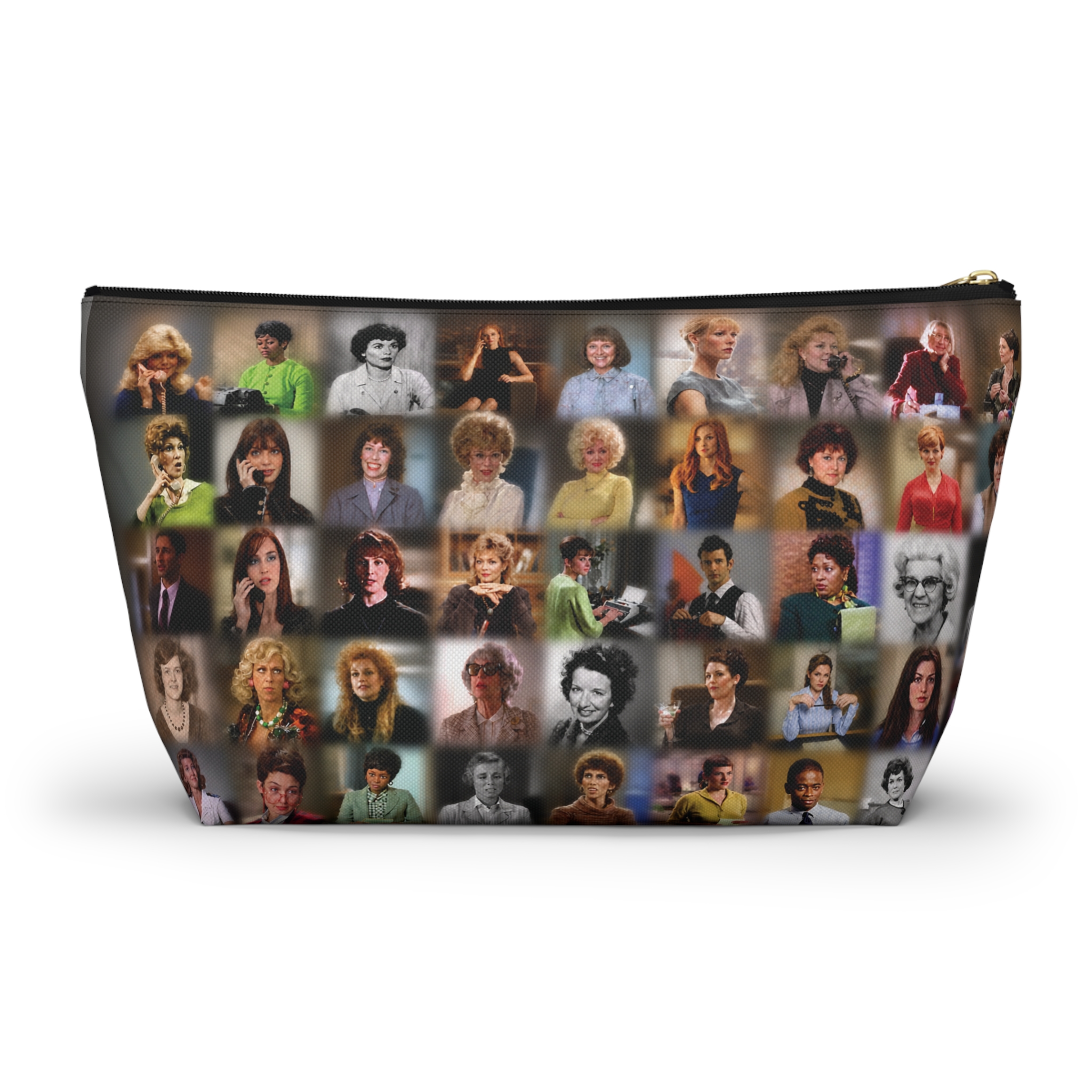 Retro Secretary Collage Accessory Pouch - Image 6