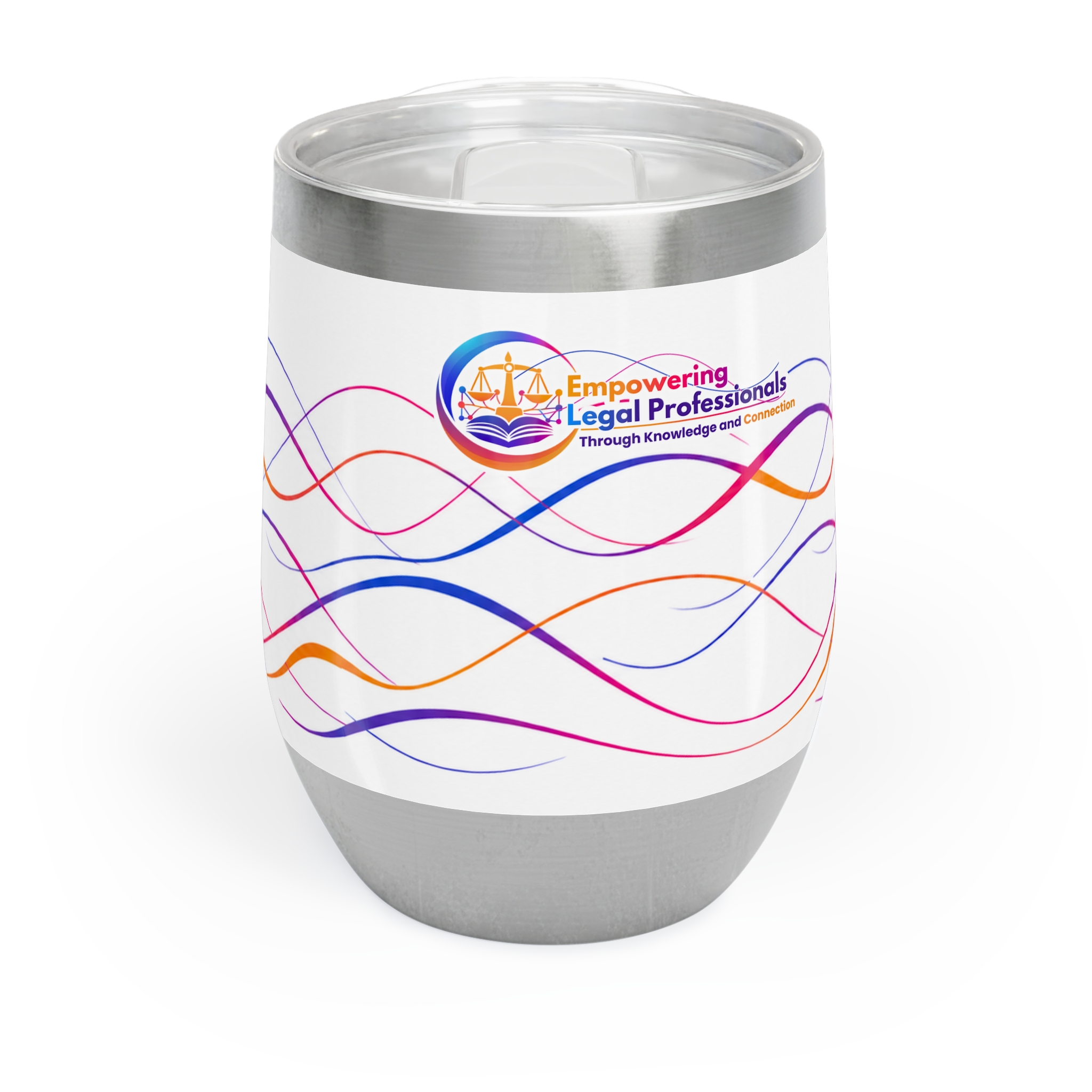 “Empowering Legal Professionals” Chill Wine Tumbler - Image 5
