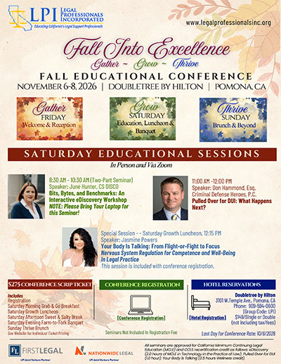 November 6, 2026 Conference Flyer