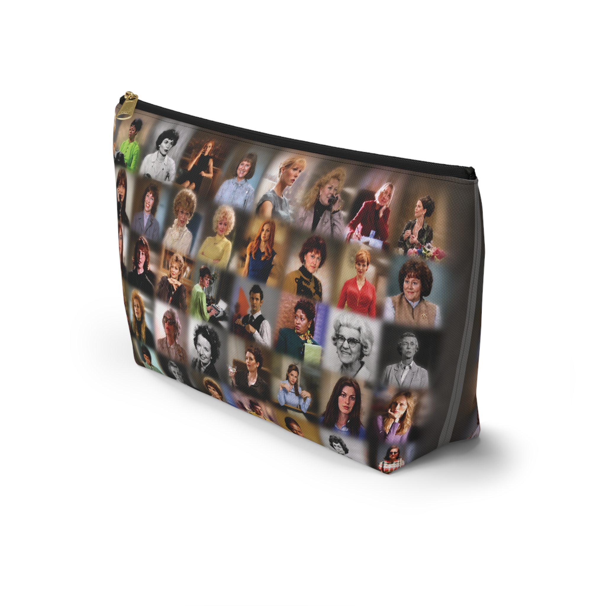 Retro Secretary Collage Accessory Pouch - Image 7