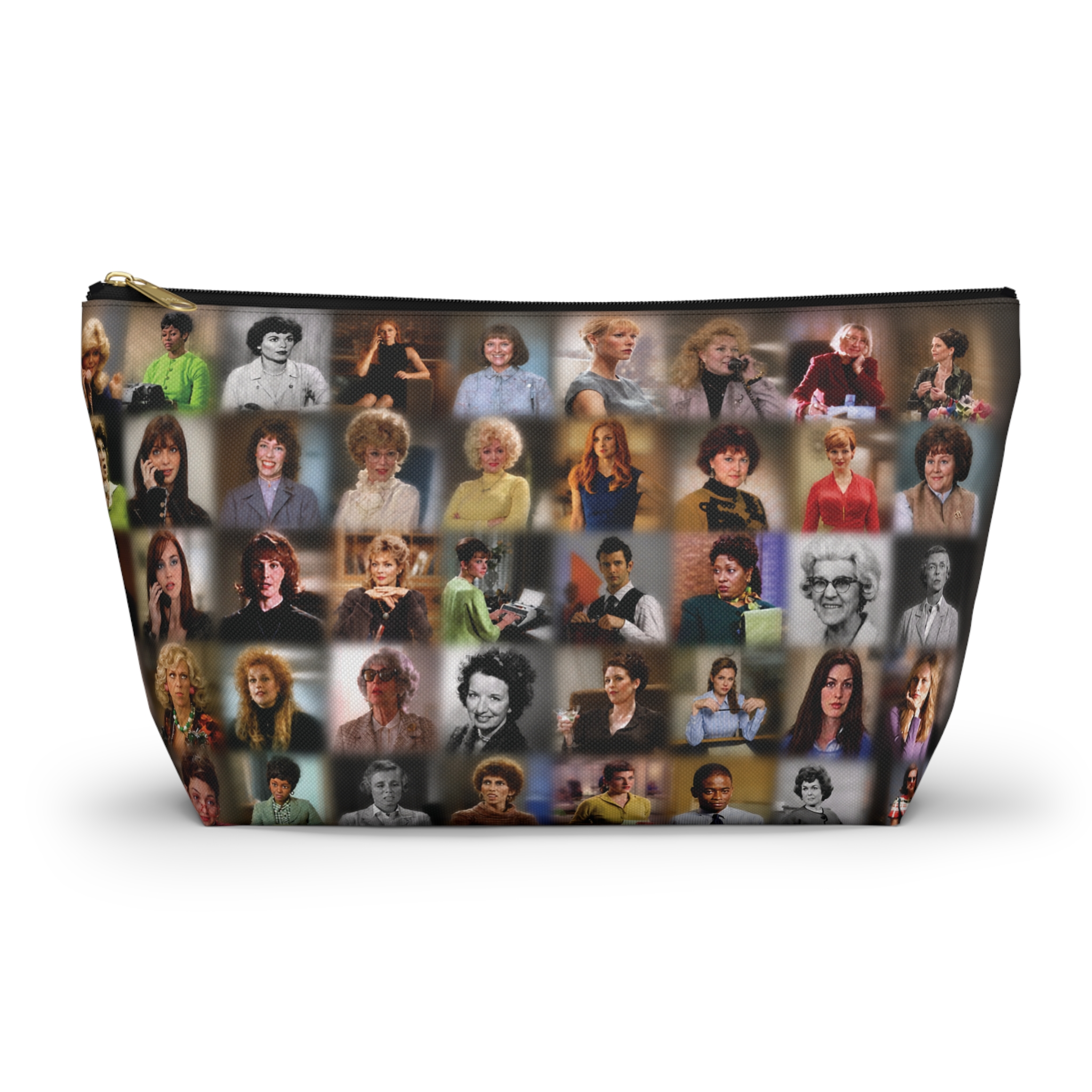 Retro Secretary Collage Accessory Pouch - Image 5