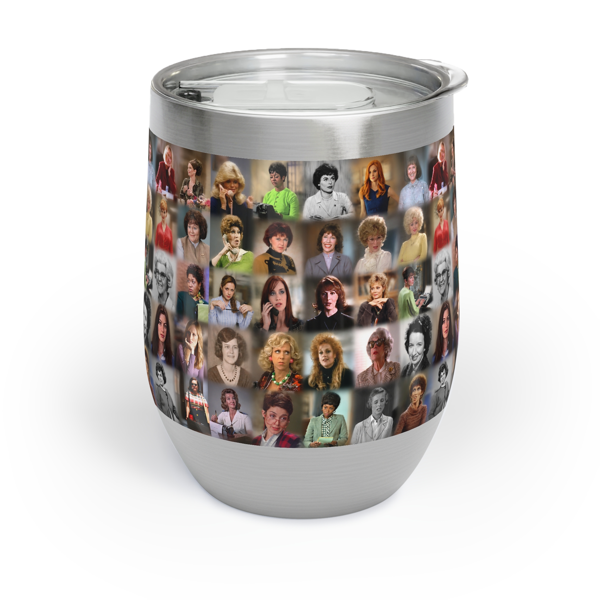 Retro Secretary Chill Wine Tumbler - Image 8