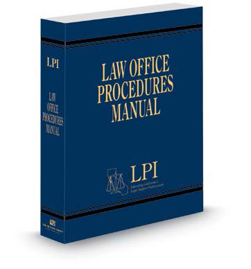 Law Office Procedures Manual
