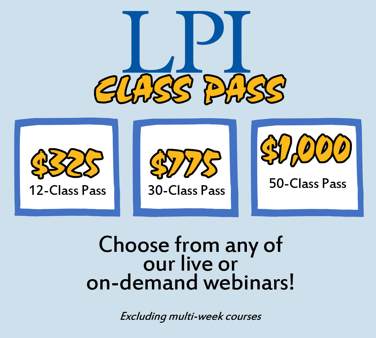 LPI Class Pass