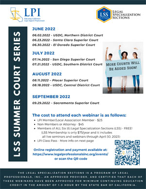 LSS Summer Court Series
